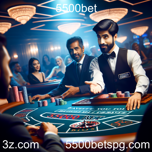 Vivencie a Emoção do Cassino ao Vivo na 5500bet